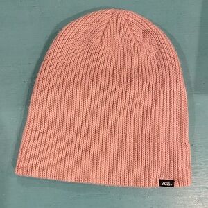 Vans Beanie Light Pink O/S Like new!!
